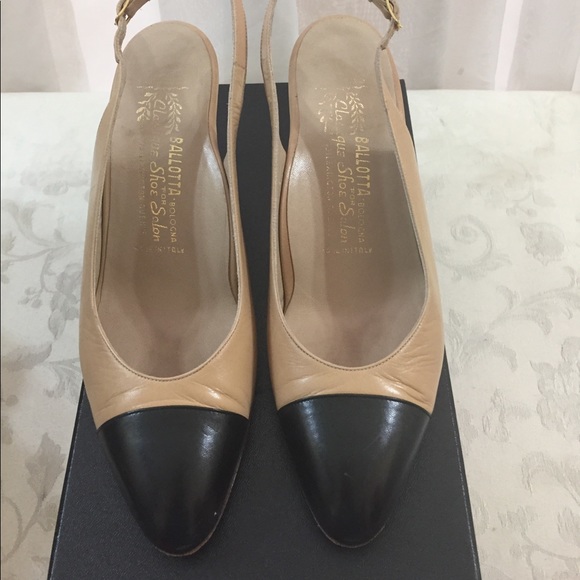 🆕 Ballotta Bologna Classic Two Tones Pumps, italy - Picture 3 of 7